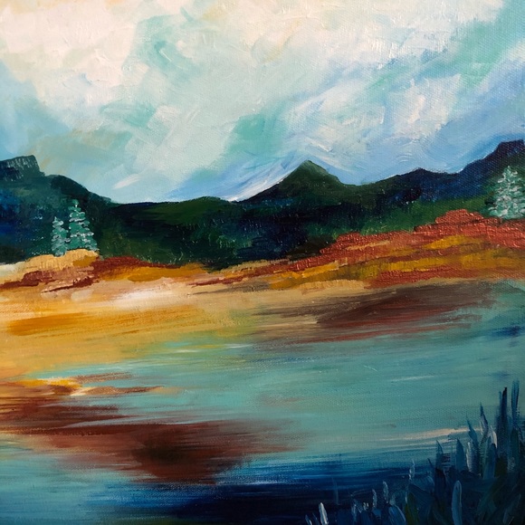 Original Acrylic Painting - Picture 4 of 5